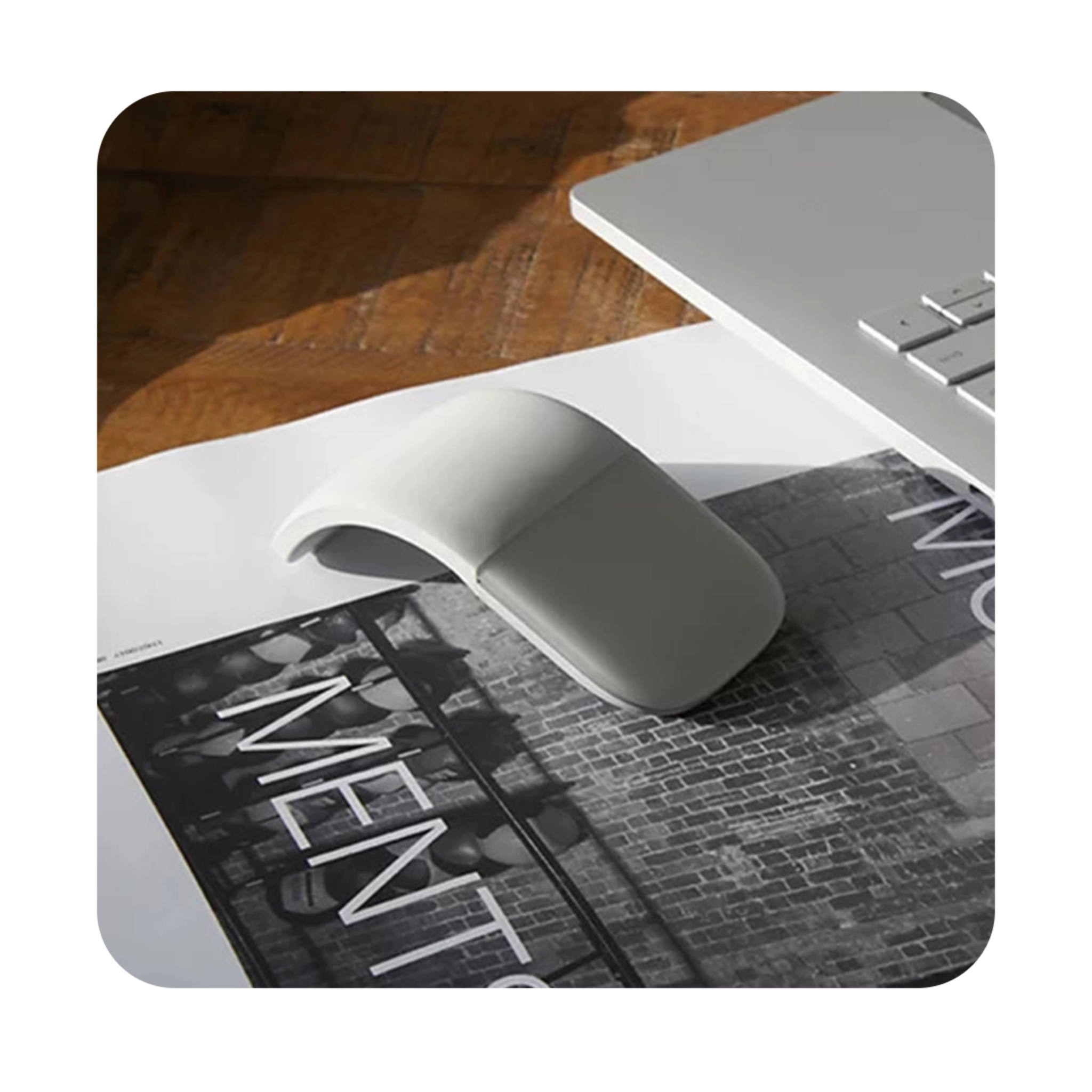 موس مایکروسافت سرفیس مدل Arc Mouse Souris - Image 4