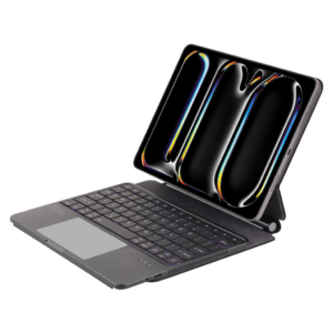 کیبورد بی‌سیم لولو مدل AeroBoard Pro مخصوص آیپد پرو 11 اینچ (مشکی)