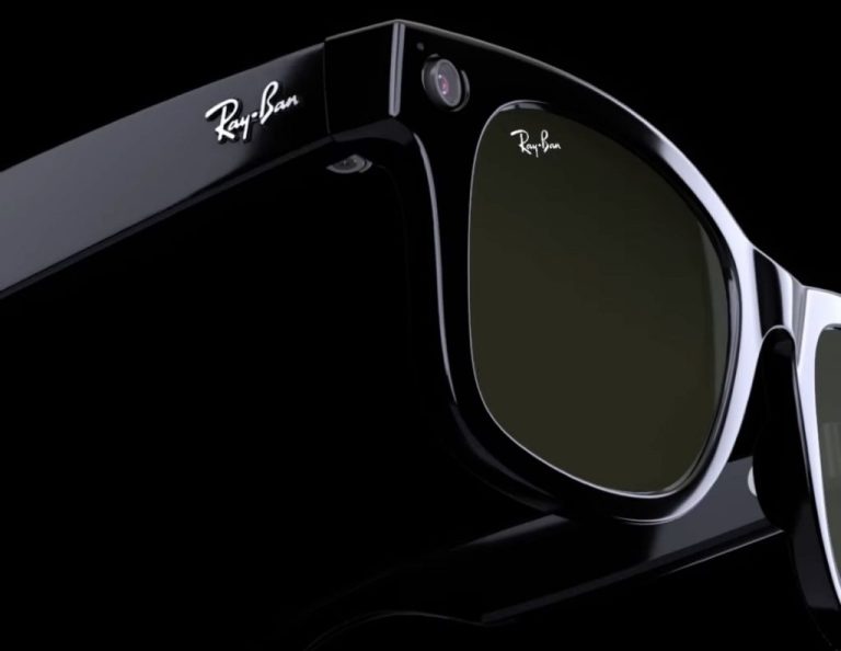 عینک هوشمند ری بن متا | RAY BAN | META HEADLINER مدل Shiny Black – Polar G15 Green - تصویر 1