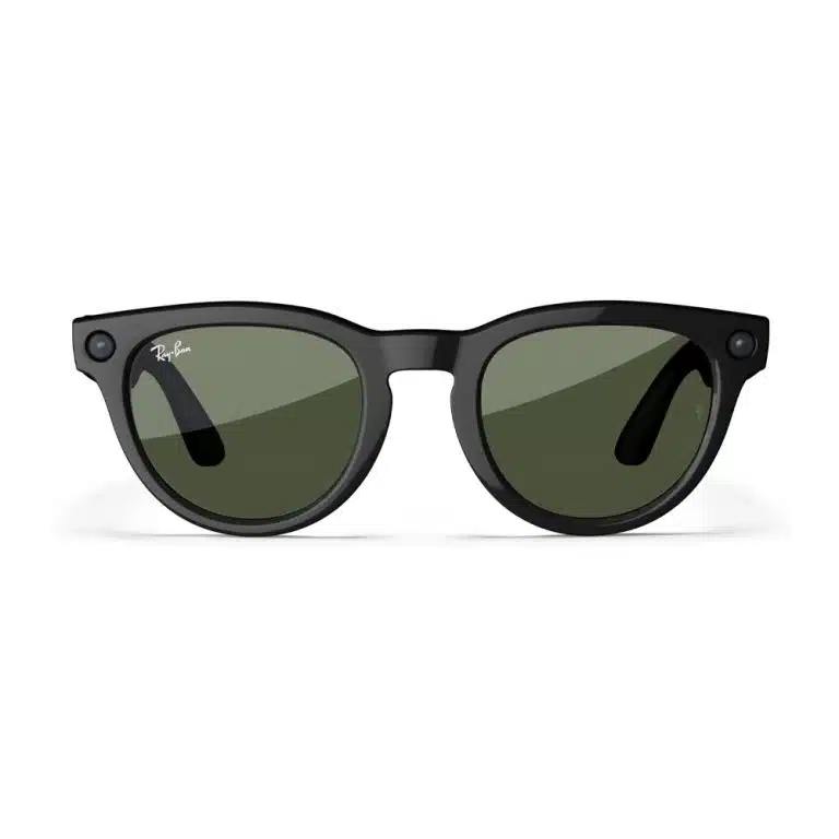 عینک هوشمند ری بن متا | RAY BAN | META HEADLINER مدل Shiny Black – Polar G15 Green