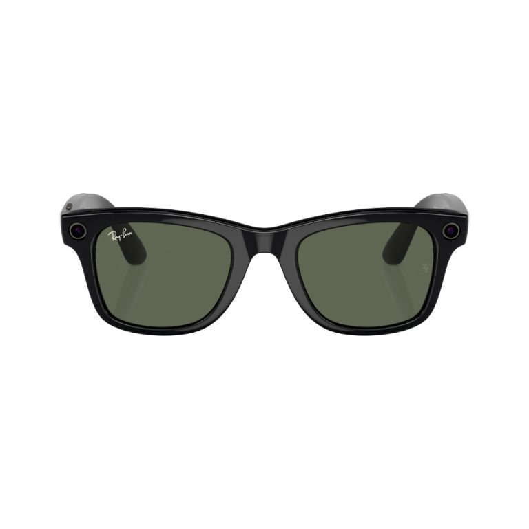 عینک هوشمند Ray-Ban Meta Wayfarer Gen 1 RW4006 سایز 50 | فریم مشکی براق و لنز G-15 Green