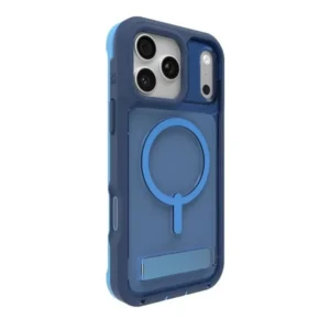 قاب زگ مدل Zagg Cases Rainier Snap with Kickstan مناسب برای iPhone 17 Pro Max رنگ آبی